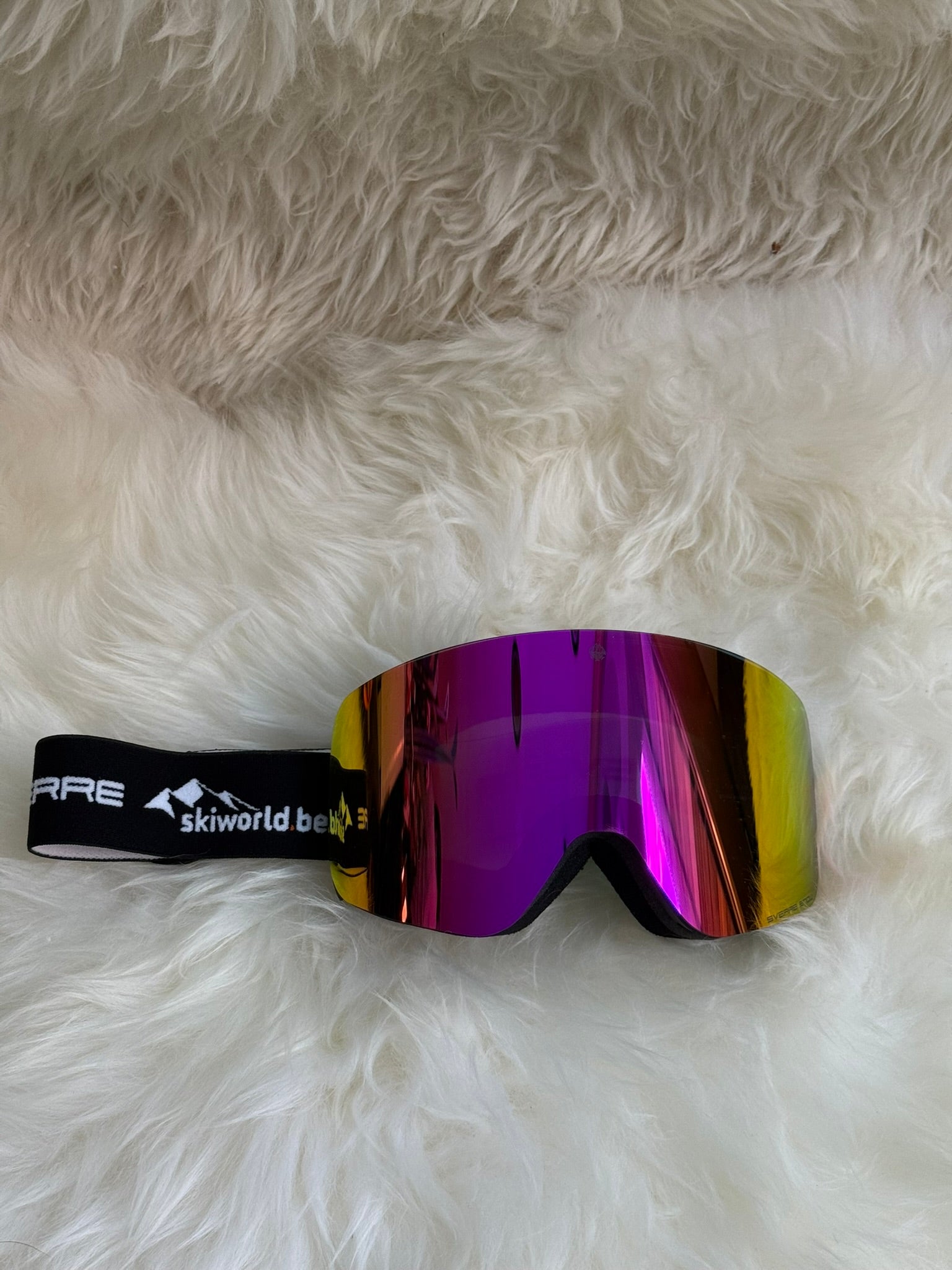 Skibril 'The Glacier' Roos