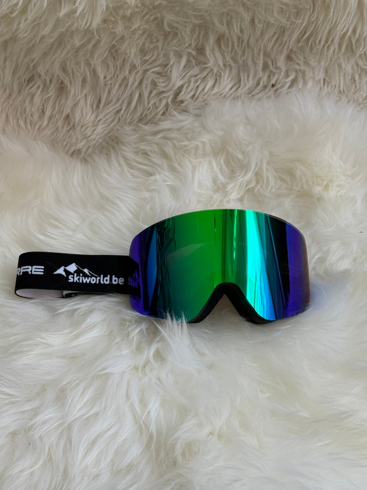 Skibril 'The Glacier' Groen